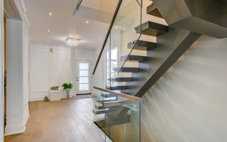 Glass Railings by Stairs for you
